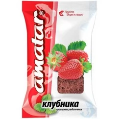 Прикормка Amatar Клубника (красная) 750 г