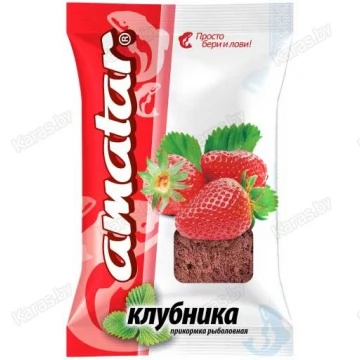 Прикормка Amatar Клубника (красная) 750 г