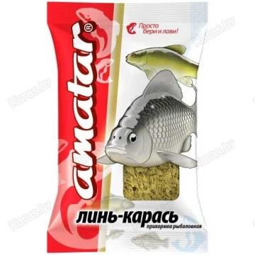 Прикормка Amatar Линь-Карась (светлая) 750 г