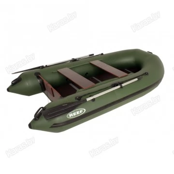 Надувная 3-х местная ПВХ лодка Reef 290KC