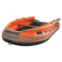 Надувная 7-местная ПВХ лодка Reef Скат 400 NDF (Надувное дно, фальшборт)