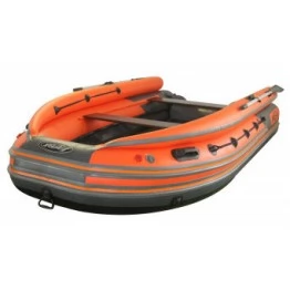 Надувная 5-местная ПВХ лодка Reef Скат 350 NDF (Надувное дно, фальшборт)