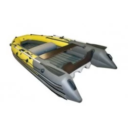 Надувная 5-местная ПВХ лодка Reef Скат-Тритон 350 (Надувное дно)