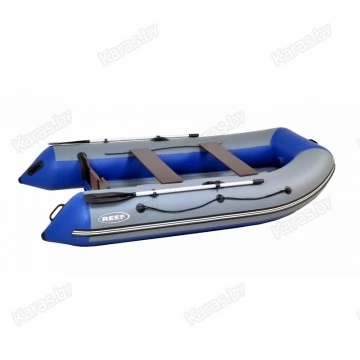 Надувная 3-х местная ПВХ лодка Reef 335нд