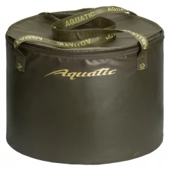 Ведро мягкое Aquatic В-07Х с крышкой, 75л (50х37см)