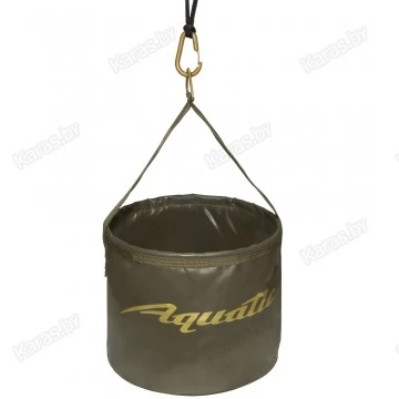 Ведро мягкое Aquatic В-08Х со шнуром, 5л (20х16см)