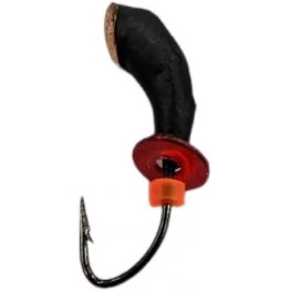 Мормышка вольфрамовая "Уралка" с медной коронкой и отверстием 2.0 мм