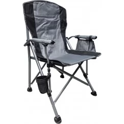 Кресло складное Ausini VT21-10042 (Черно-серый)