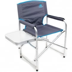 Кресло складное алюминиевое Balmax Комфорт со столиком КБМА-02