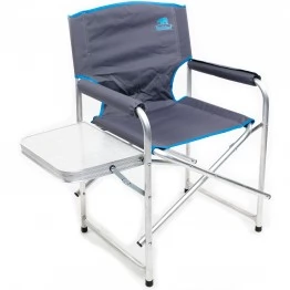 Кресло складное алюминиевое Balmax Комфорт со столиком КБМА-02