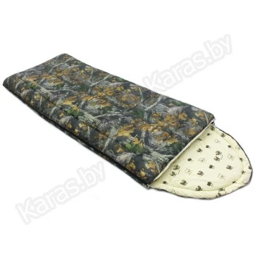 Спальный мешок-одеяло Balmax Alaska Standart 250x90 см с подголовником (-15°С)
