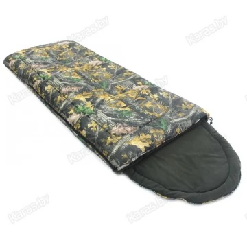 Спальный мешок-одеяло Balmax Alaska Standart 250x90 см с подголовником (-20°С, на флисе)