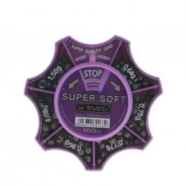 Набор грузил Balsax Super Soft 100г, 0.64-1.50г