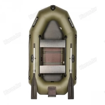 Надувная 2-ух местная ПВХ лодка BARK B-230CND c передвижными сидениями