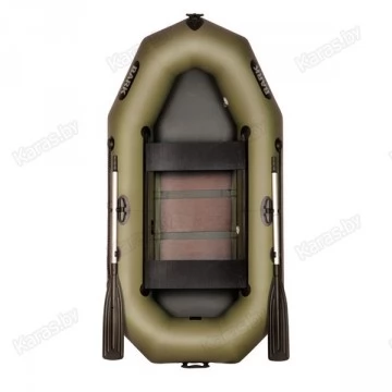 Надувная 2-ух местная ПВХ лодка BARK B-240CD с передвижными сидениями