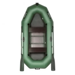 Надувная 2-ух местная ПВХ лодка BARK B-260D с передвижными сидениями