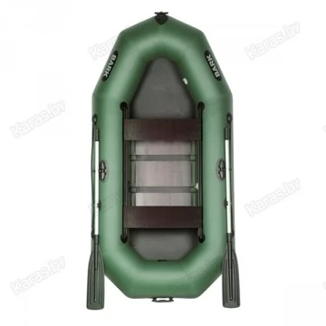 Надувная 2-ух местная ПВХ лодка BARK B-260D с передвижными сидениями