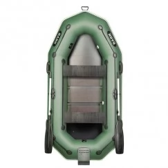 Надувная 2-ух местная ПВХ лодка BARK B-260ND с передвижными сидениями