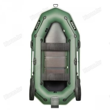 Надувная 2-ух местная ПВХ лодка BARK B-260ND с передвижными сидениями