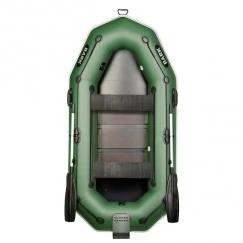 Надувная 2-ух местная ПВХ лодка BARK B-260NPD с передвижными сидениями