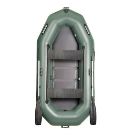 Надувная 3-ёх местная ПВХ лодка BARK B-280D с передвижными сидениями