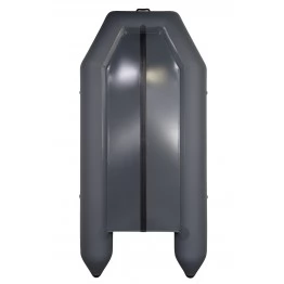 Надувная 2-местная ПВХ лодка Барс 2800 (слань-книжка, киль, графит)