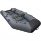 Надувная 4-местная ПВХ лодка Барс 3600 НДНД (графит/черный)