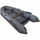 Надувная 4-местная ПВХ лодка Барс 3600 НДНД (графит/черный)