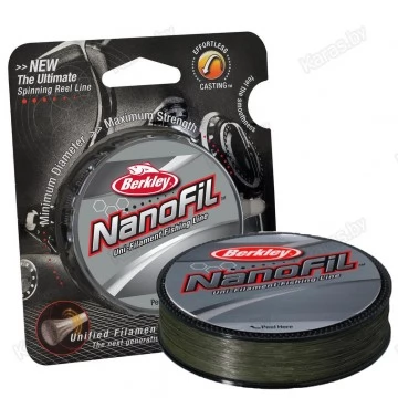 Нанофил Berkley 125 м (темно-зеленый)