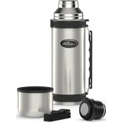 Термос Biostal NY-1200-2 1,2 л с ручкой и ремешком