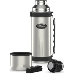 Термос Biostal NY-1200-2 1,2 л с ручкой и ремешком