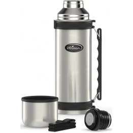 Термос Biostal NY-1500-2 1,5 л с ручкой и ремешком