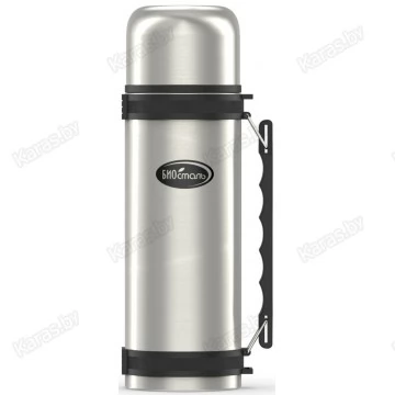 Термос Biostal NY-1500-2 1,5 л с ручкой и ремешком