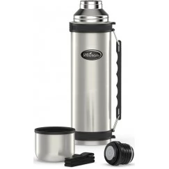 Термос Biostal NY-1800-2 1,8 л с ручкой и ремешком