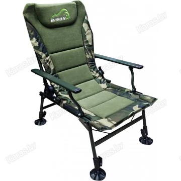 Кресло карповое складное Bison HBA-1001R