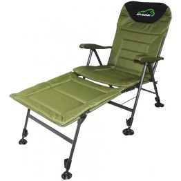 Кресло карповое складное Bison HBA-1010S с подставкой для ног
