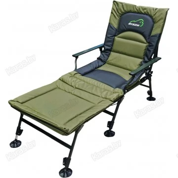 Кресло карповое складное Bison HBA-2021R с подставкой для ног