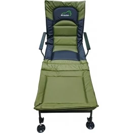 Кресло карповое складное Bison HBA-2021R с подставкой для ног