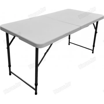 Стол складной Bison 120x60x55 см (пластик)