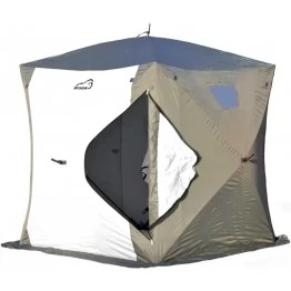 УЦЕНКА! Палатка зимняя Bison Legend (2.00х2.00х2.10м) бело-серая