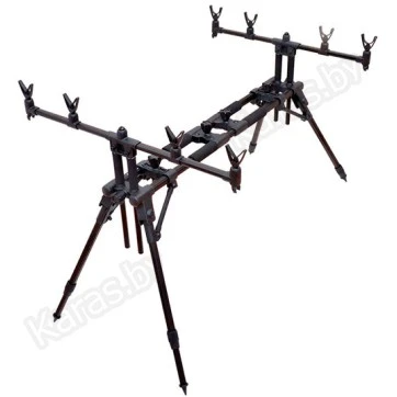 Подставка алюминиевая для удилищ Bison ROD-POD на 4 удилища