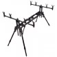 Подставка алюминиевая для удилищ Bison ROD-POD на 4 удилища
