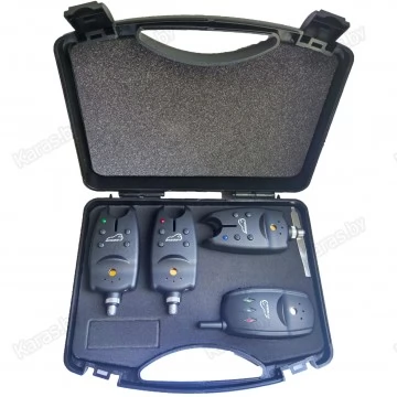 Комплект сигнализаторов поклевки с пейджером Bison 3+1