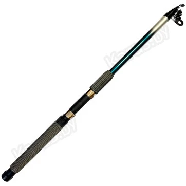 Спиннинг Bison Telespin, стекловолокно, 2.1 м, тест: 30-120 г, 169 г