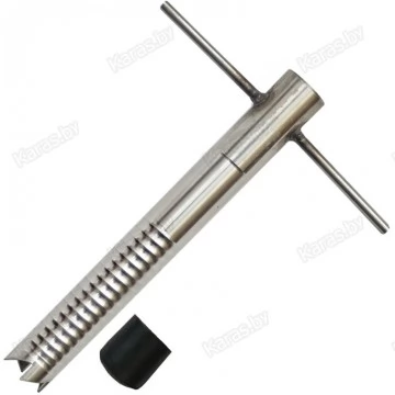 Ввертыш Bison для крепления палатки 170х16 мм (неподвижная ручка)