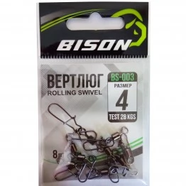 Вертлюги с застежкой Bison BS-003