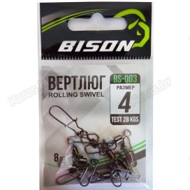 Вертлюги с застежкой Bison BS-003