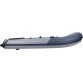 Надувная 2-ух местная ПВХ лодка Boatsman BT300 (слань-книжка, серо-синяя)