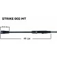 Спиннинг CF Strike 802 MT, углеволокно, 2.44 м, тест: 7-25 г, 123 г
