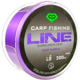 Леска монофильная Carp Pro Fluorocarbon Coated Deep Purple 300 м